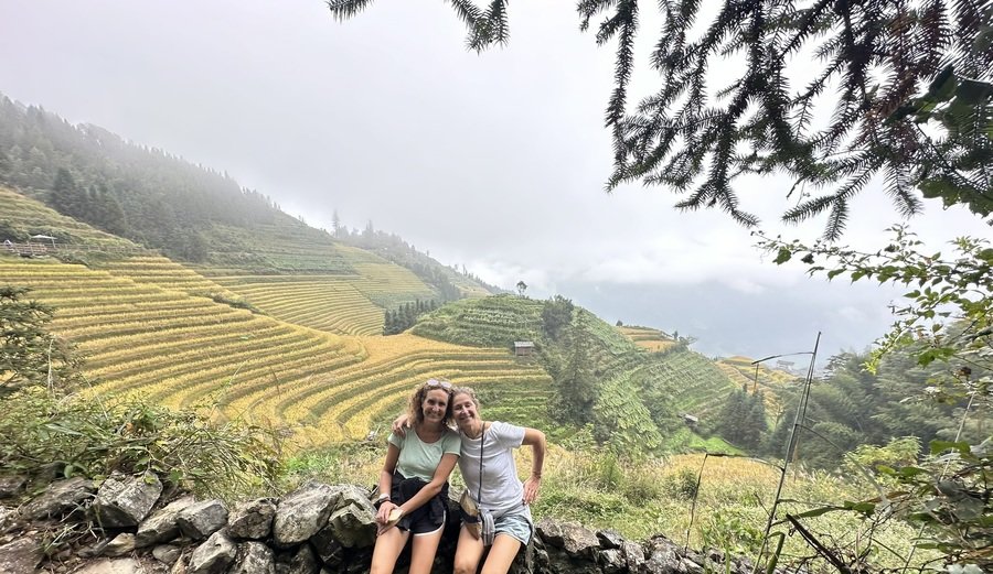 Rondreis China rijstvelden