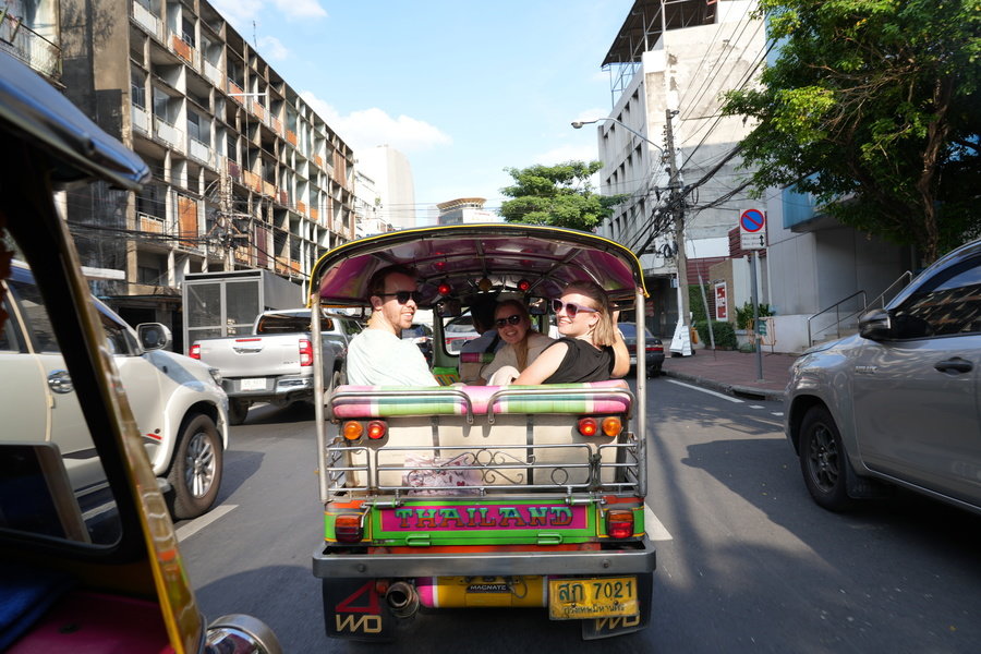 Rondreis Thailand Bangkok Tuktuk