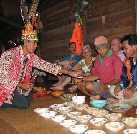 Rondreis Maleisisch Borneo longhouse