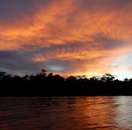 Rondreis Maleisisch Borneo zonsondergang