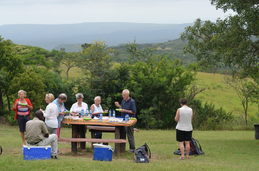 Rondreis Zuid-Afrika picknick lunch