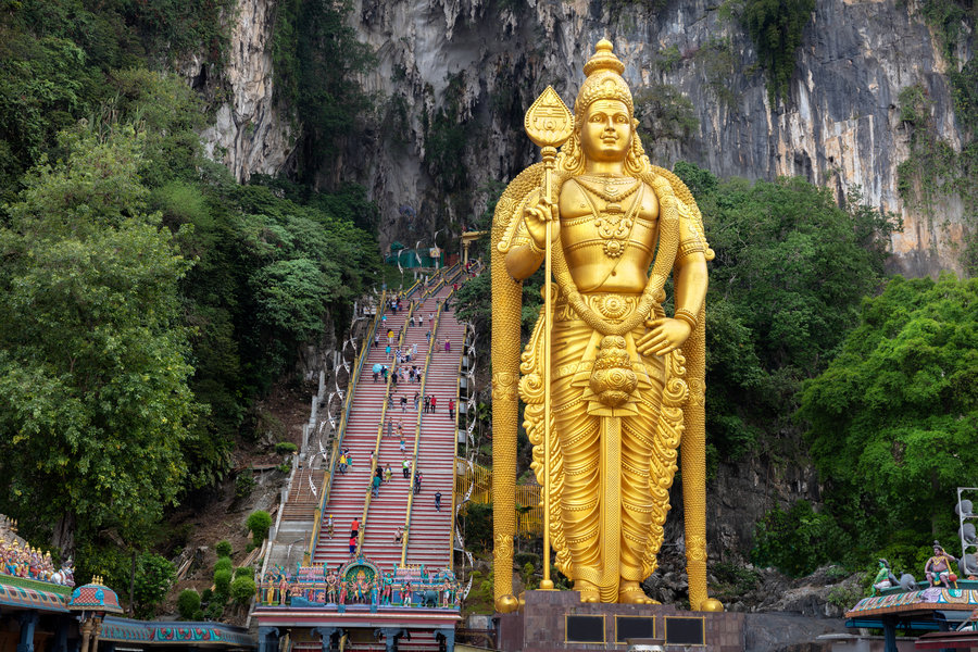 Rondreis West-Maleisië & Borneo Batu caves