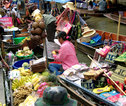 Thailand - Damnoen Saduak - drijvende markt