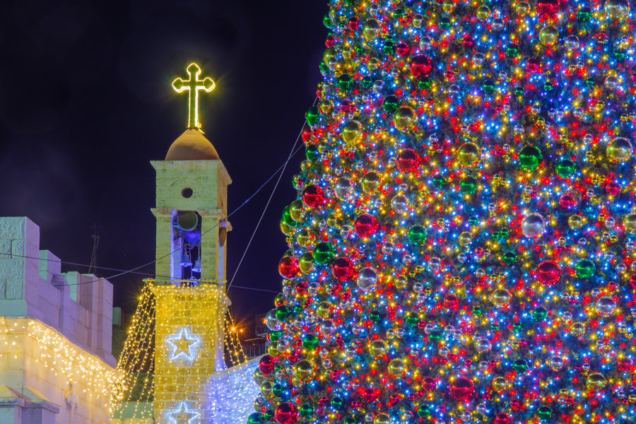 Israël met kerst